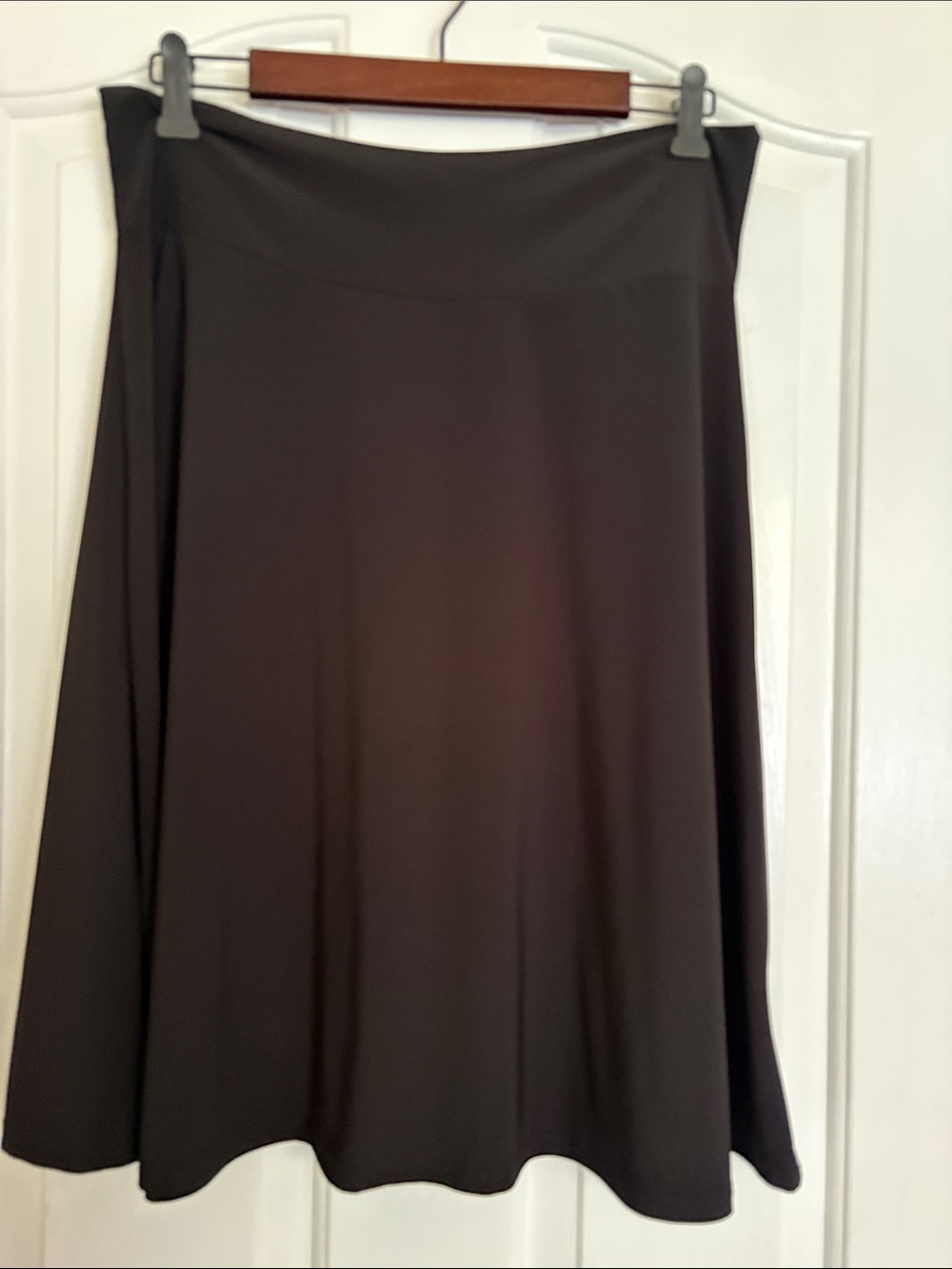 Women's Black A-Line Skirt — Timeless Everyday Style
